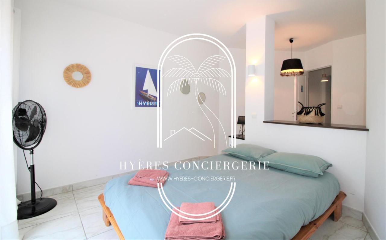 Villa L'Arbanaise Vue Mer Piscine Presqu'Ile Giens By Hc Hyères المظهر الخارجي الصورة